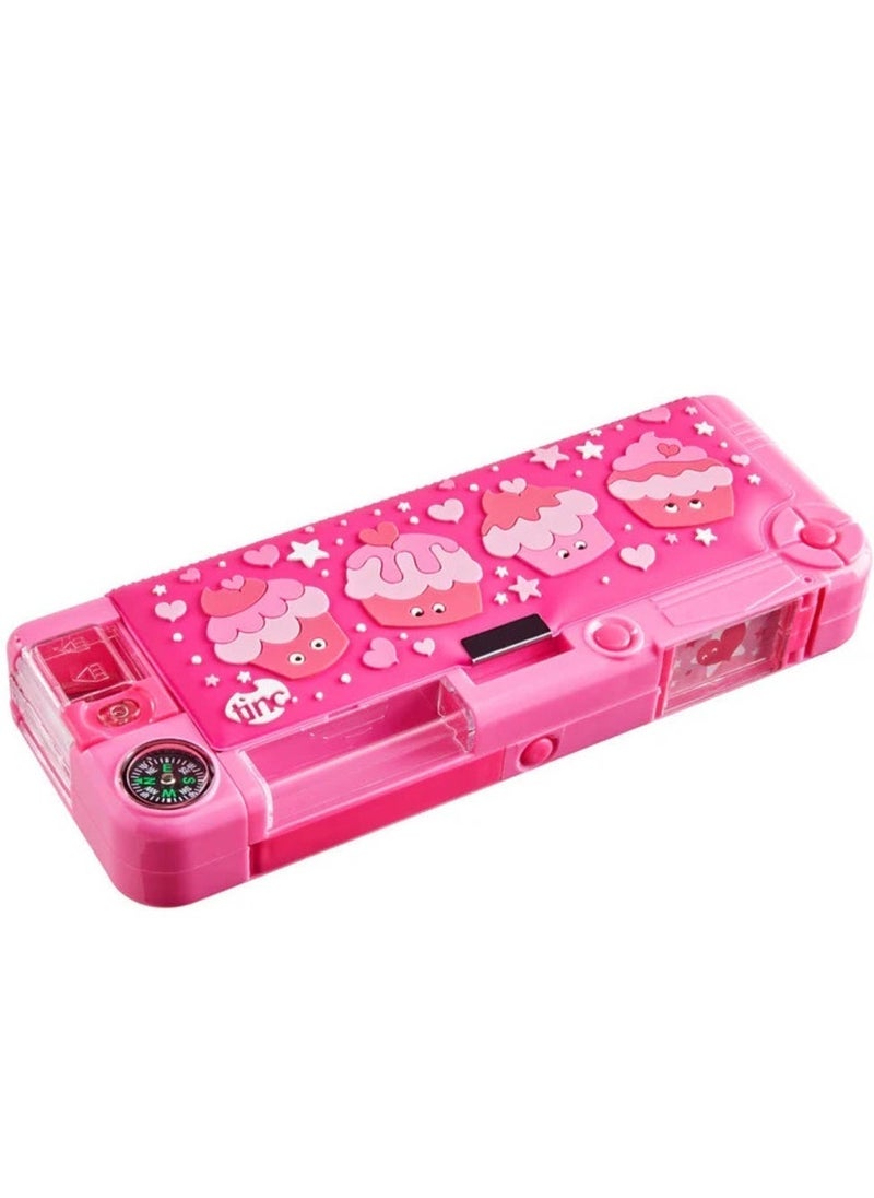 Tinc Pink Cupcake Pencil Case Novelty - Image 1