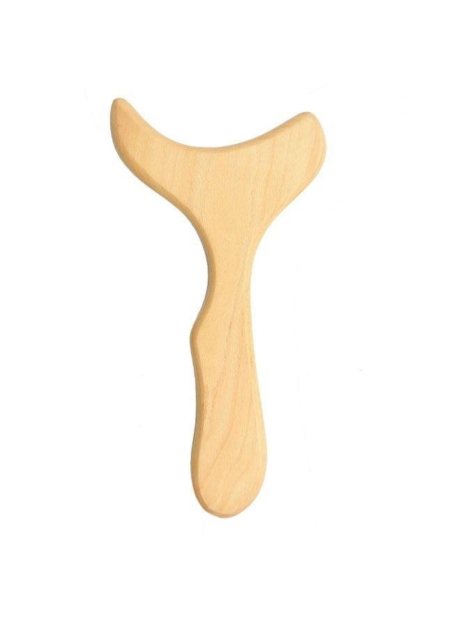 Wood Therapy Massage Tool Wooden Lymphatic Drainage Massager One-Handed Body Sculpting Tool for Maderotherapy,Anti-Cellulite,Gua Sha,Muscle Release Pain Relief - Image 3