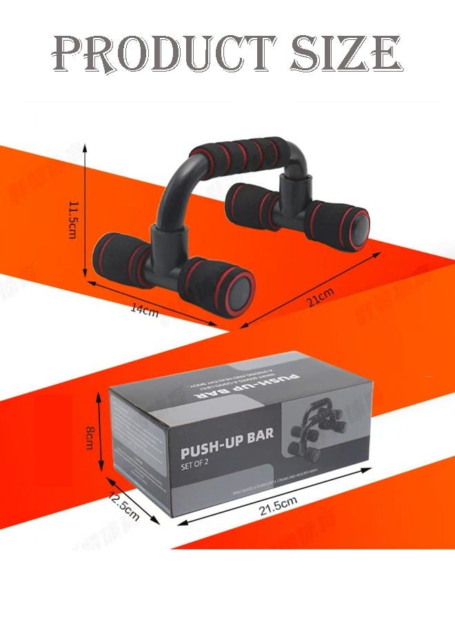 founder Push Up Bar Fitness Push Up Bar Push-Ups Stands Bars Tool for Fitness Chest Training Equipment Exercise Training (Color : blue) - Image 4