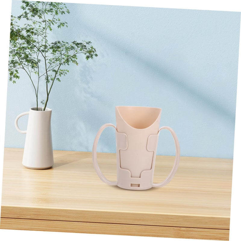 Unomor Elderly Feeding Cup With Dual Handles For Seniors Disabled Adults Dysphagia Water Sipper - Image 5