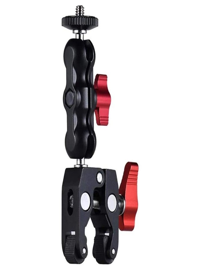 NEOHOOK Cool Ballhead Arm Super Clamp Mount Multi-Function Double Ball Adapter with Bottom Clamp for Ronin-M, Ronin MX, Freefly - Combo - Image 1