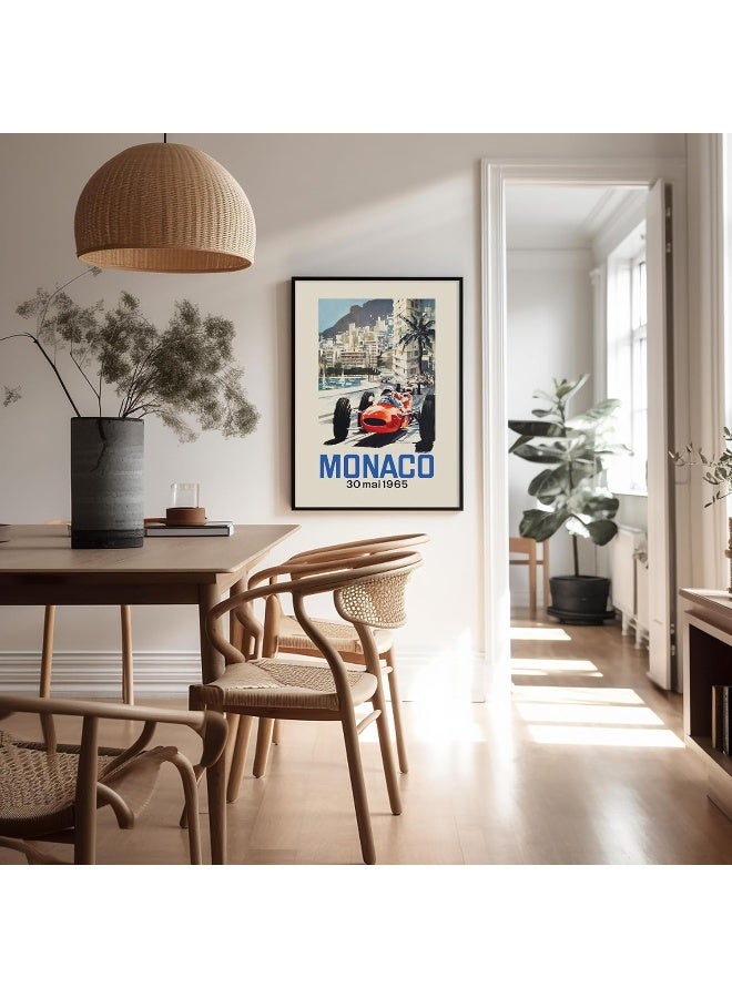 Poster Master Vintage Racing Poster - Retro 23Rd Monaco Print - Race Car Art - Image 5