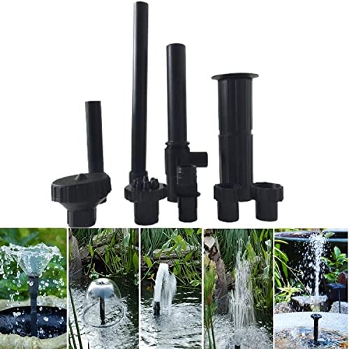 DESPACITO Water Fountain Nozzle kit for Home Decoration, Outdoor, Sprinkler Fountain kit Extension for Garden and Pond Submersible Water Pump (Large) - Image 1