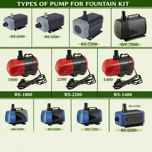 DESPACITO Water Fountain Nozzle kit for Home Decoration, Outdoor, Sprinkler Fountain kit Extension for Garden and Pond Submersible Water Pump (Large) - Image 5
