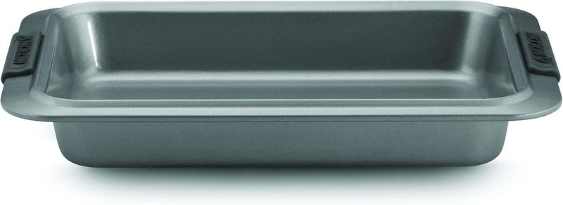 Anolon Advanced Nonstick Baking Pan / Nonstick Cake Pan, Rectangle - 9 Inch x 13 Inch, Gray - Image 1