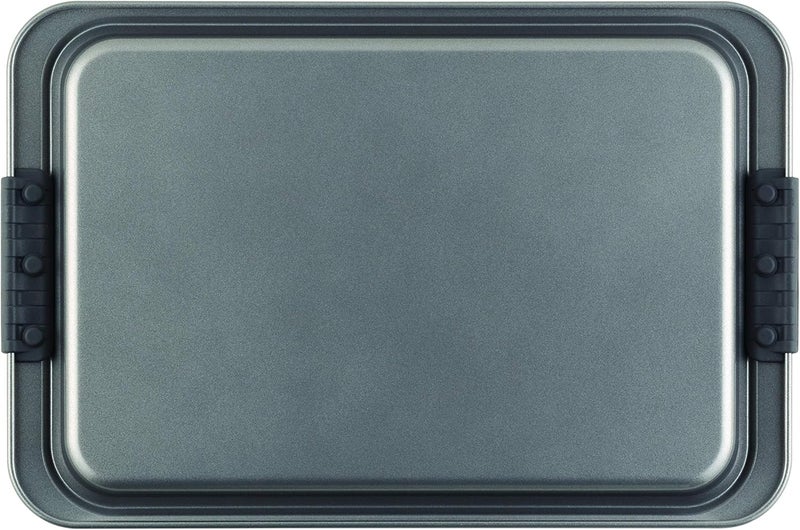 Anolon Advanced Nonstick Baking Pan / Nonstick Cake Pan, Rectangle - 9 Inch x 13 Inch, Gray - Image 2