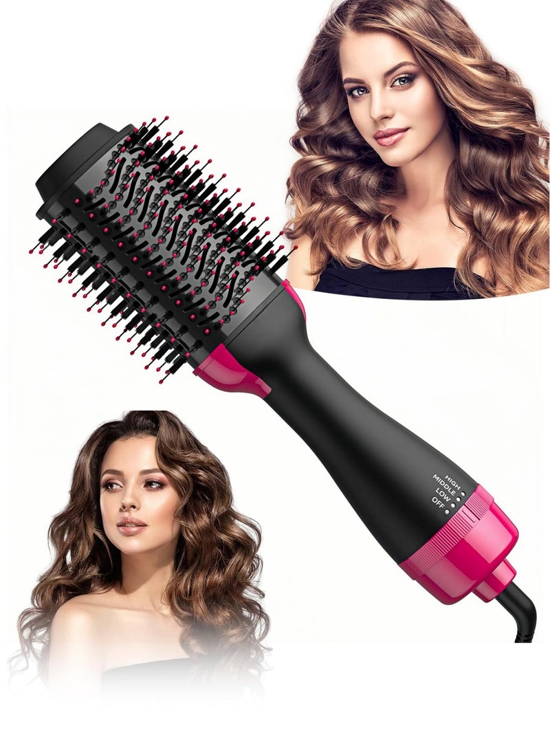 HEROCKX Hair Dryer Brush Blow Dryer Brush in One 4 in 1 Styling Tools Hair Dryer and Styler Volumizer Hot Air Brush for Drying Straightening Curling - Image 1