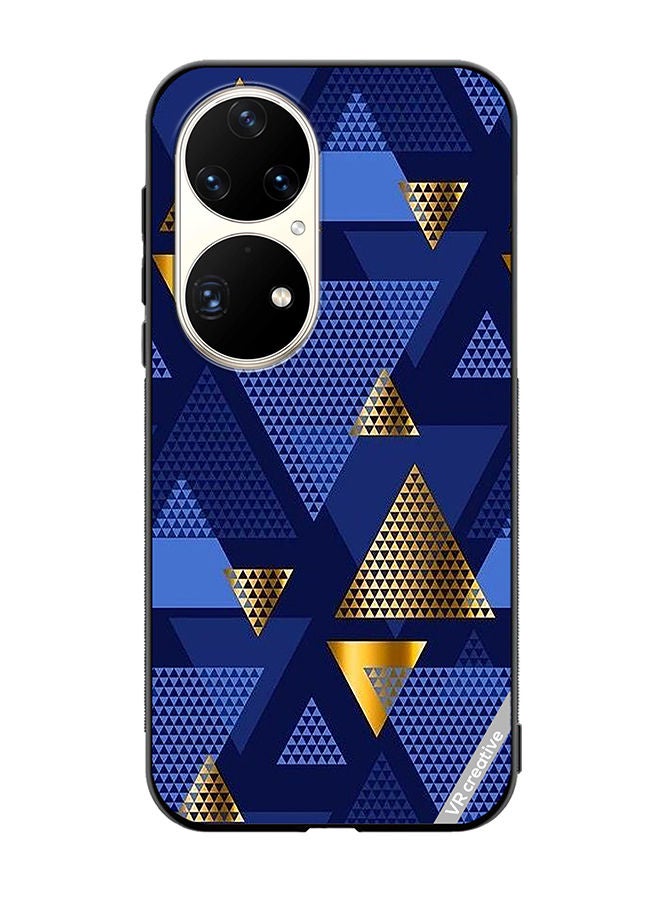 VR CREATIVE Protective Case Cover For Huawei P50 Pro Interic Art Abstract Design Multicolour - Image 1