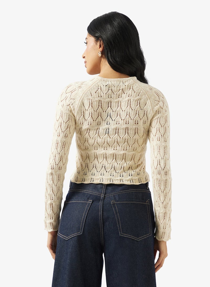 VERO MODA Newfabienne Long Sleeve O-Neck Pullover - Image 2