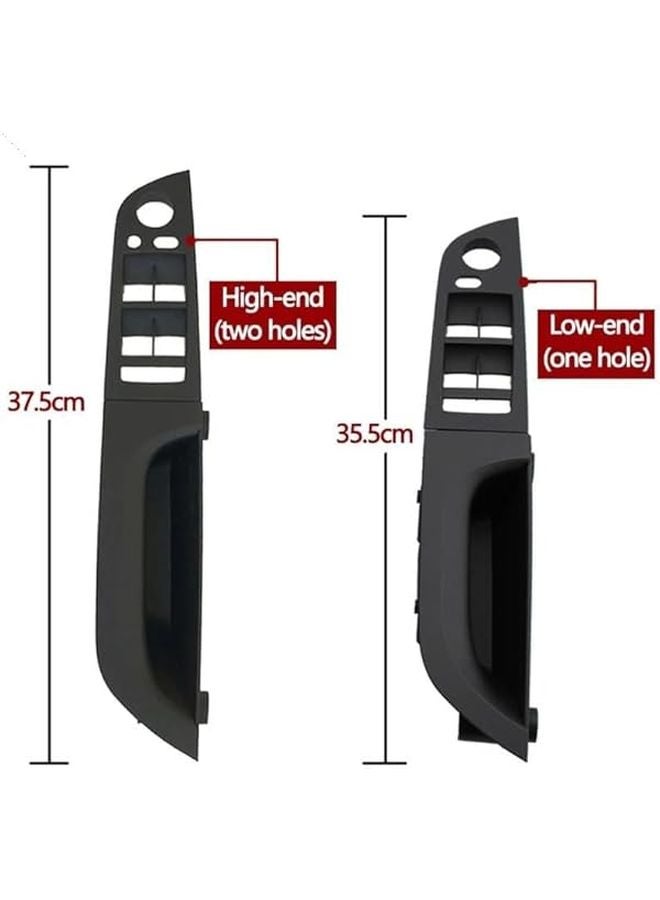 BMW 3 Series E90 E91 Right Hand Drive Interior Door Armrest Panel Window Switch Cover Gray - Image 5