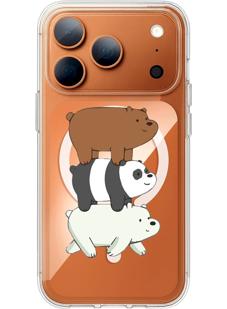 Theodor Magnetic Case for Apple iPhone 17 Pro Compatible with MagSafe Wireless Charging, Shockproof Phone Bumper Cover - Virgo - Image 1