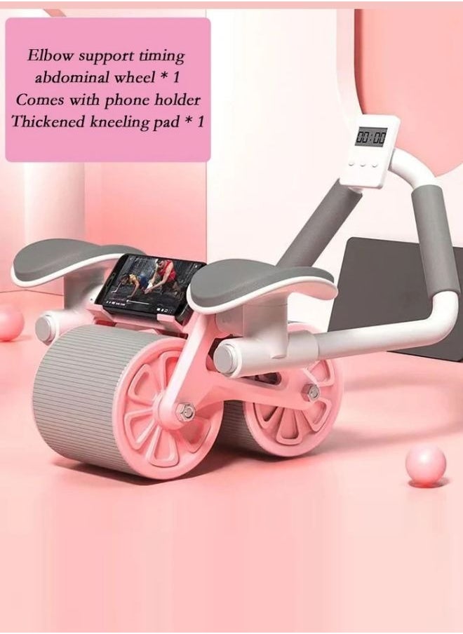 SUNIFY - Abdominal wheel abdominal wheel multi-function roll belly slimming belly automatic rebound elbow support sports fitness equipment(300g) - Image 1