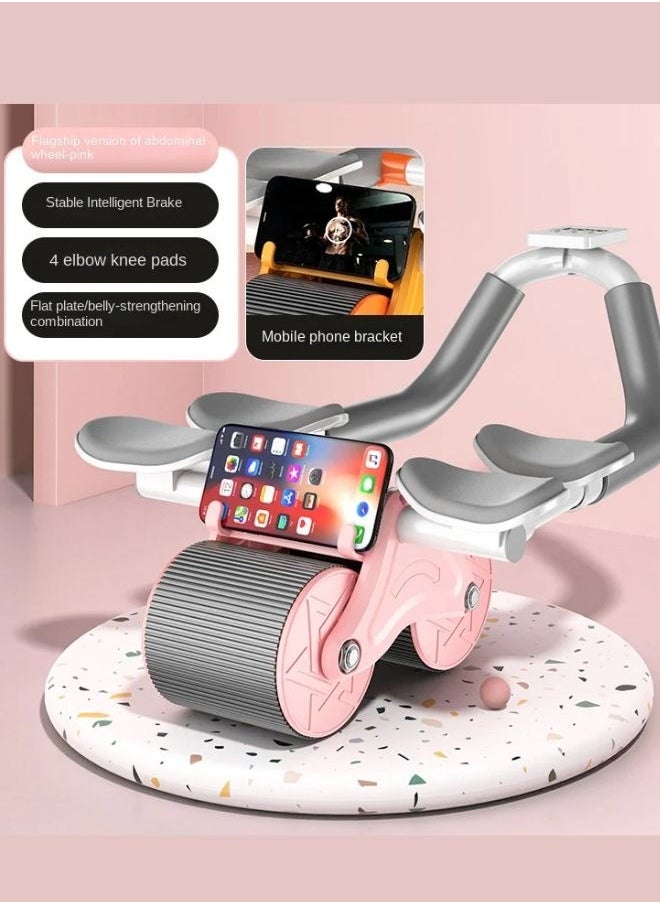 SUNIFY - Abdominal wheel abdominal wheel multi-function roll belly slimming belly automatic rebound elbow support sports fitness equipment(300g) - Image 1
