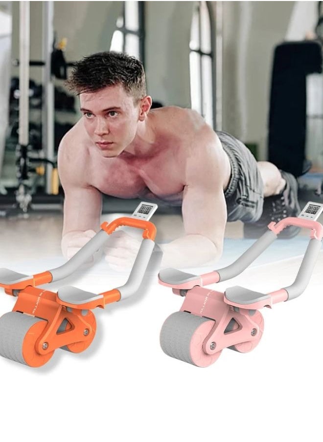 SUNIFY - Abdominal wheel abdominal wheel multi-function roll belly slimming belly automatic rebound elbow support sports fitness equipment(300g) - Image 1
