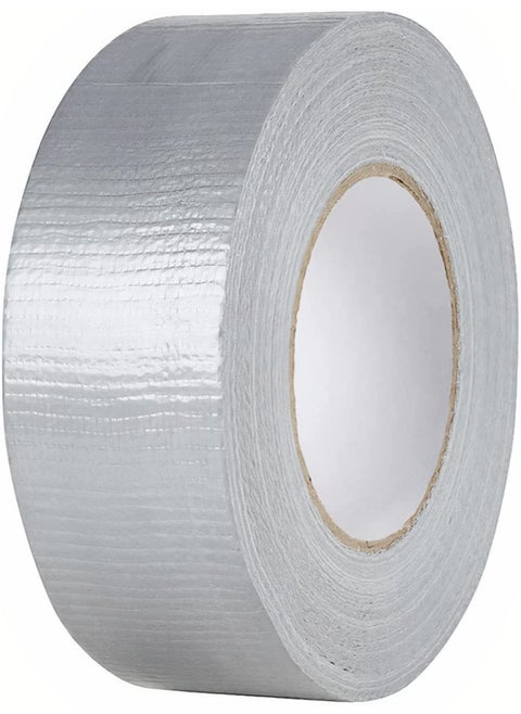 Duct Tape Silver 20 Yards x 2 Inches Waterproof Strong Adhesive Tape for Patching, Sealing Securing Cables and Labelling