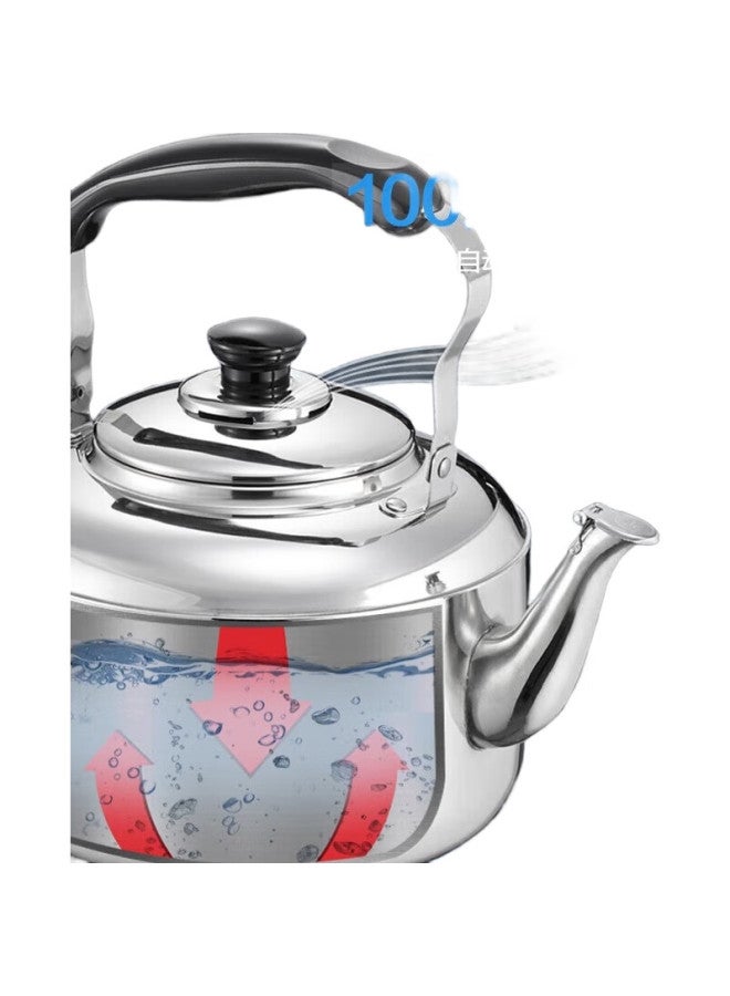 Asd Kettle, Thickened 304 Stainless Steel, 3L Capacity, Whistling Water Boiler, Compatible With Gas And Induction Cooktops, Model Hs03T2Wg - Image 2