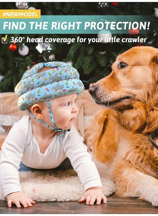 Baby Helmet for Crawling and Walking| Baby Head Protector| Infant Helmets| Toddler Baby Head Protection Cushion| Baby Safety Helmet Head Shaping for Learning to Walk Headguard Protective Harnesses Cap