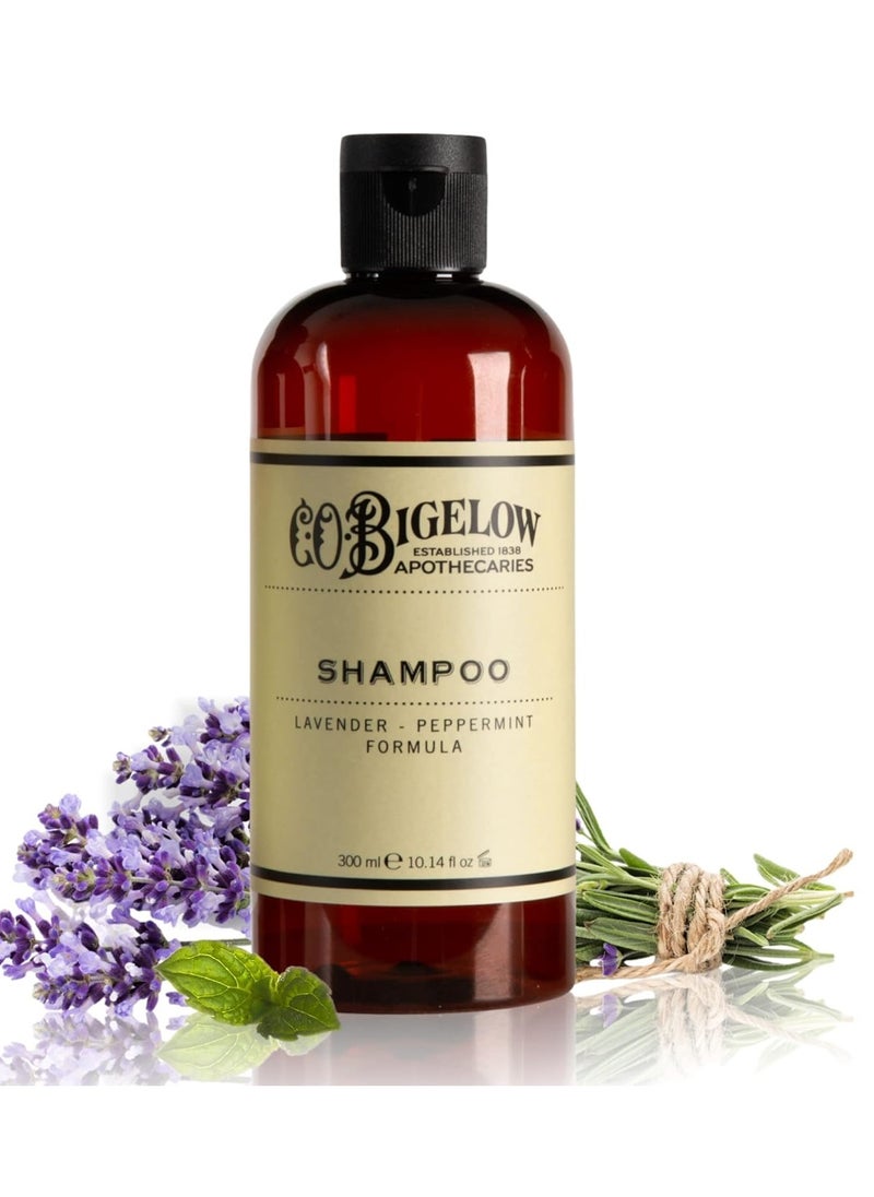 C. O. Bigelow C.O. Bigelow Shampoo, Lavender Peppermint Shampoo Cleanses & Soothes Hair & Scalp, Luxury Shampoos for Men & Women, 10.4 Fl Oz.  - Image 1