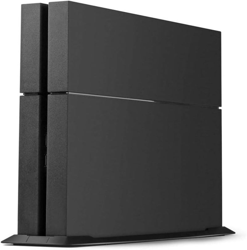 KlsyChry Vertical Stand for PS4 PlayStation 4 Console with Built-in Cooling Vents and Non-Slip Feet (Black) - Image 1