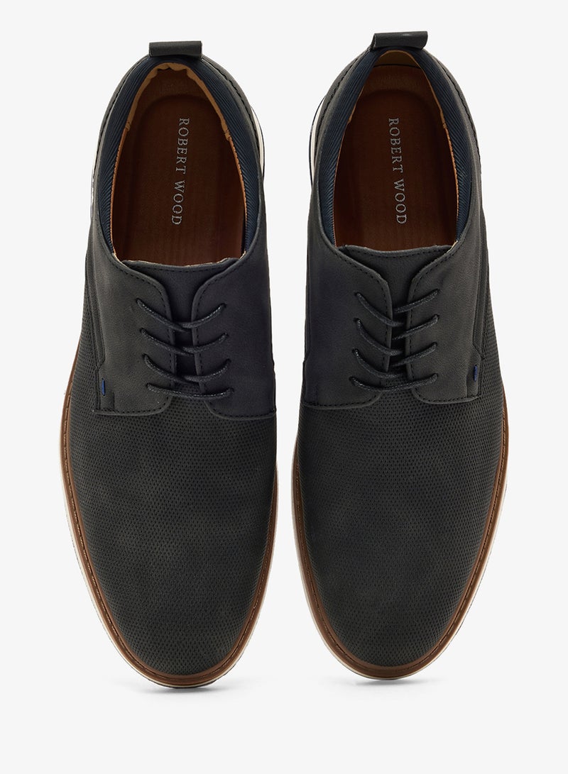 روبرت وود أحذية كاجوال أنيقة برباط - Image 4