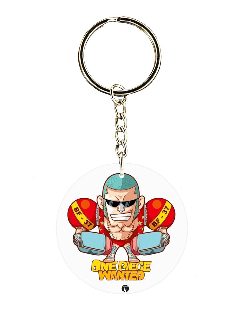 RKN The Anime One Piece Double Side Printed Keychain