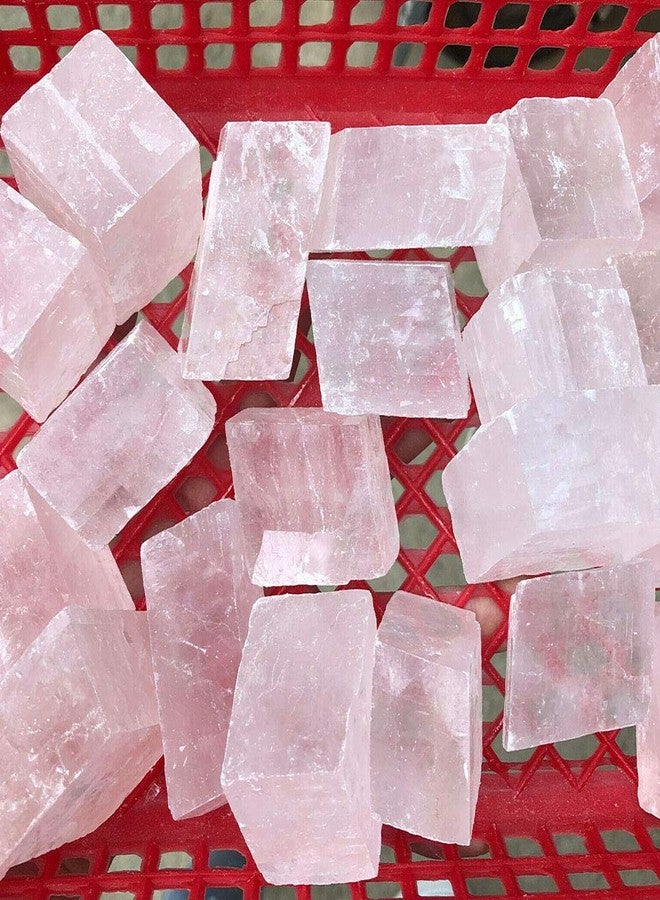 Acxico 2 pcs 50g+ Natural Iceland Spar Crystal Calcite Mineral degaussing Ornaments - Image 2