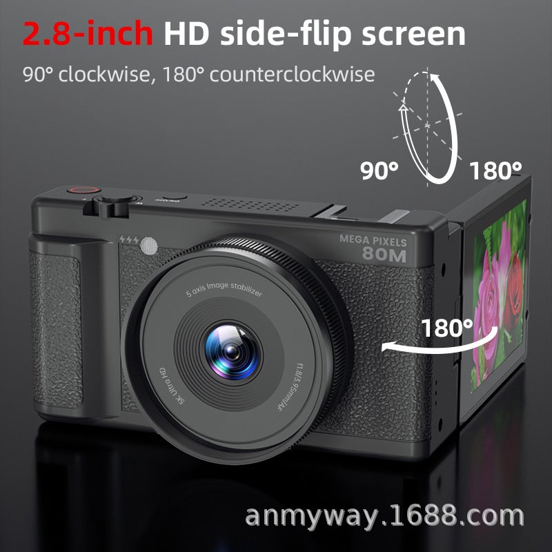 Digital Camera HD 270-Degree Rotating CCD Camera for Students - Image 3