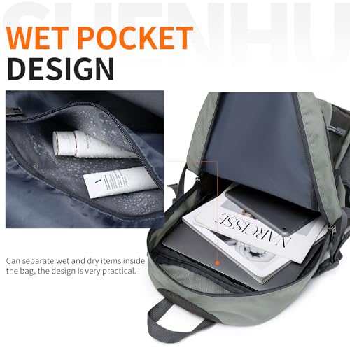 SHENHU 40L Hiking Backpack Lightweight Daypack Waterproof Travel Camping Backpack for Men Women Sport Packable - Image 2