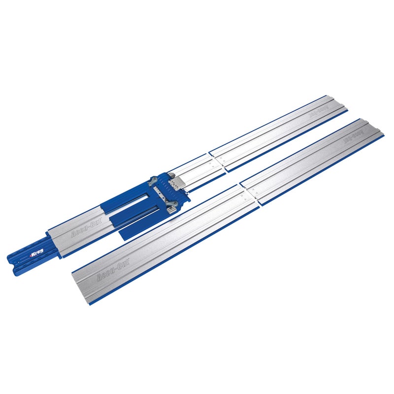 Kreg KMA3700 AccuCut XL Universal Track Saw Guide System Make Straight Cross Rip Angled Cuts Easily