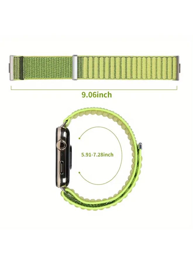 سوار معصم رياضي من النايلون المطاطي بلون أرجواني متوافق مع Huawei Fit3 Fit4 Fit4 Pro للاستخدام الخارجي مضفر - Image 4