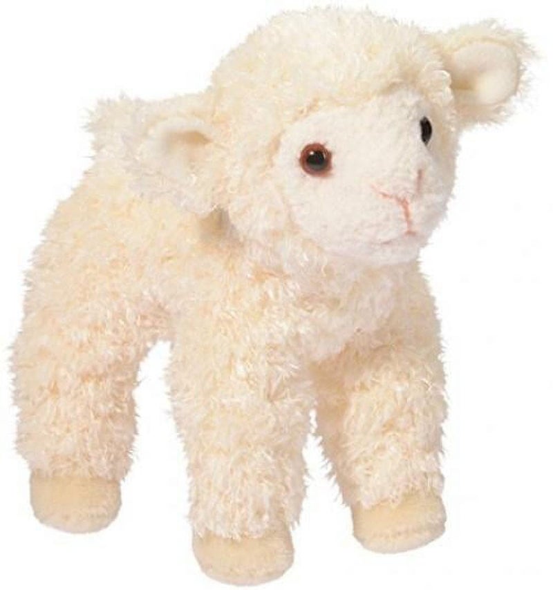 Douglas Little Bit Lamb Plush Stuffed Animal | 5-Inch Tall