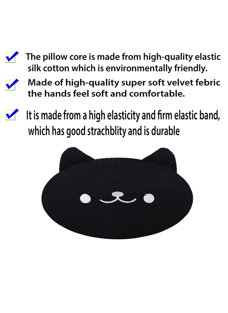 Adroitz Adroitz Black Neck Rest Car Univarsal Cushions Pack of 1  - Image 5
