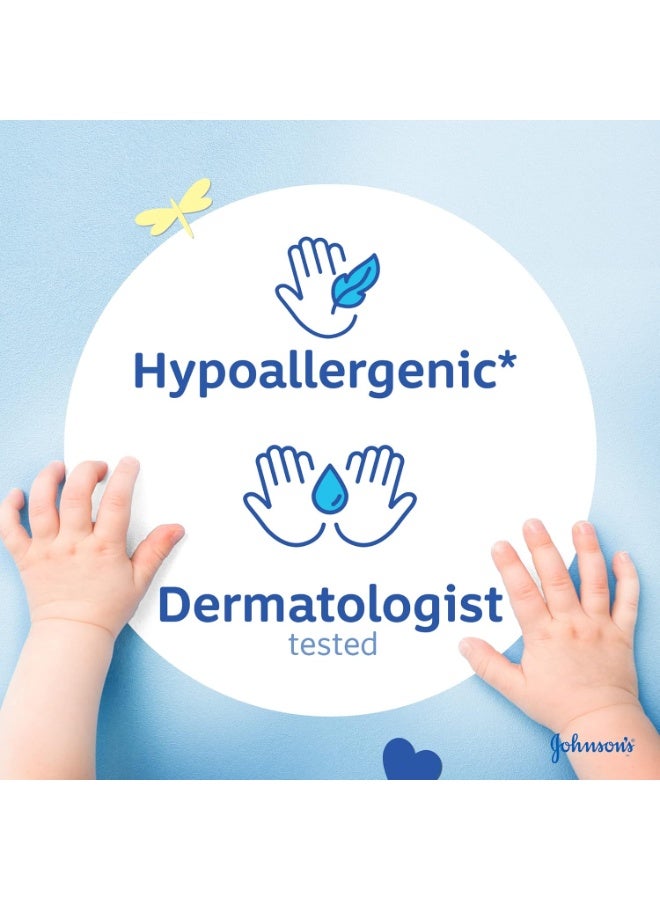 إيروريكس كولونيا جونسون بيبي مورنينج ديو 100 مل مع لمسة من نسيم المحيط، انتعاش يدوم طويلاً للبشرة الحساسة - Image 4