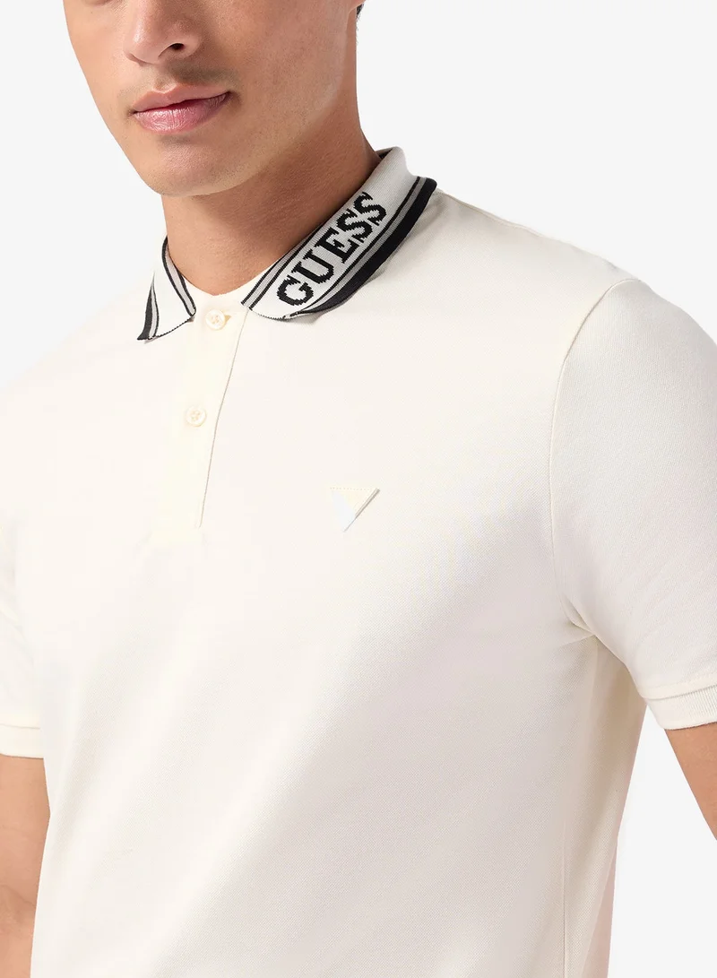GUESS  Lyle Short Sleeve Polo for Men | Best Price UAE