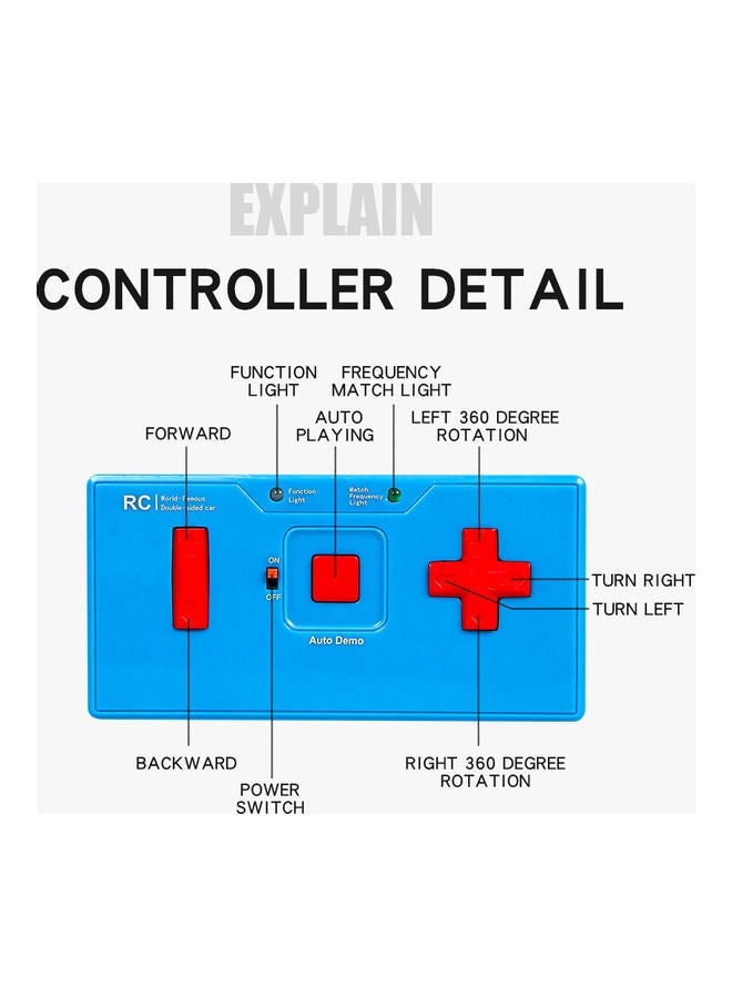 نيبمينينت RC Stunt Off-Road Climbing Racing Car For Kids 15 X 8 9cm - Image 4