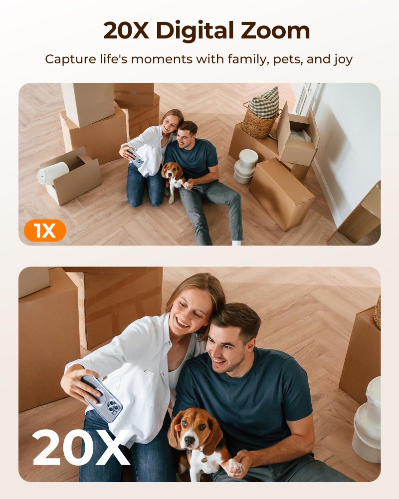 FOSCAM Home Security Camera R4S 4MP WiFi IP Camera,Wireless Baby Monitor with AI Human Detection Sound Detection 33ft Night Vision 2 Way Audio Camera Compatible with Alexa Black - Image 2