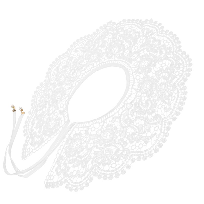 🐾 ياقة مزخرفة مجوفة قابلة للفصل لتعزيز الأناقة المتنوعة واللمسة الساحرة - Image 3