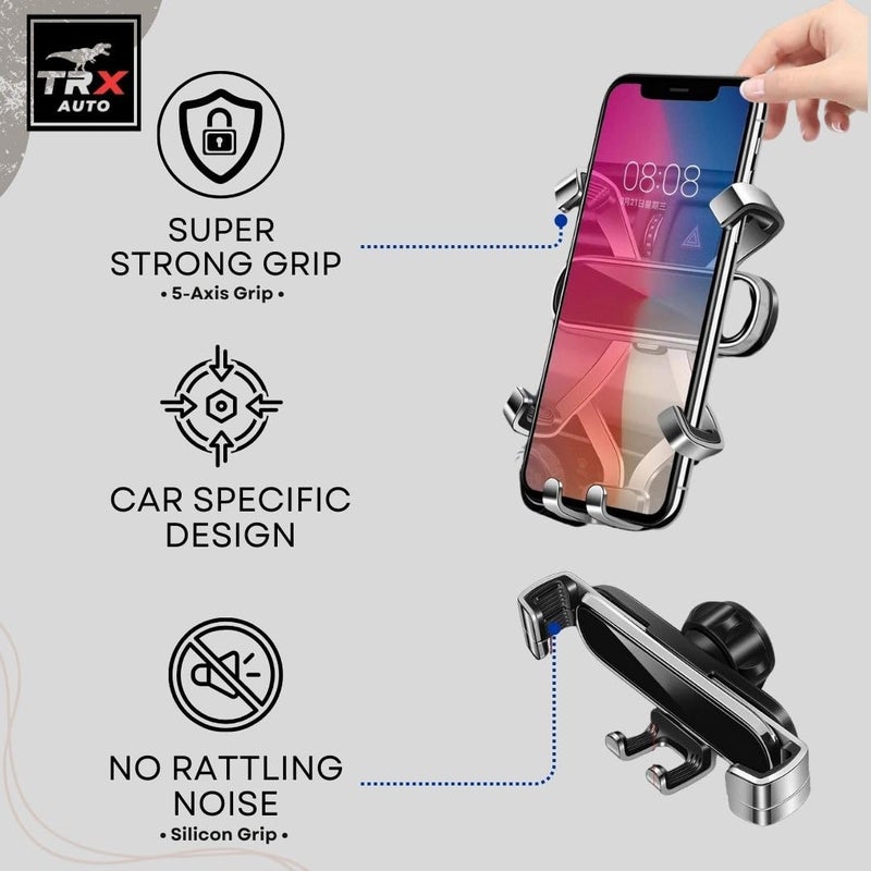 TRX AUTO Car Phone Holder For ROX 01 2024 2025 2026 | Multimedia Screen Fixed Bracket Car Phone Holder | Accessories Fit for ROX 01 With 15.7 inch Screen - Image 4