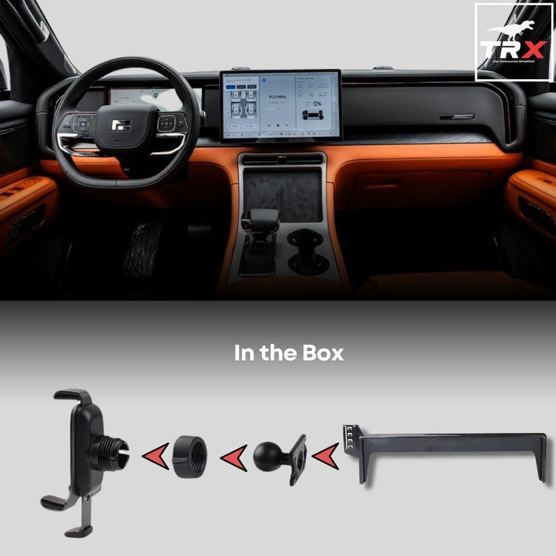 TRX AUTO Car Phone Holder For ROX 01 2024 2025 2026 | Multimedia Screen Fixed Bracket Car Phone Holder | Accessories Fit for ROX 01 With 15.7 inch Screen - Image 5