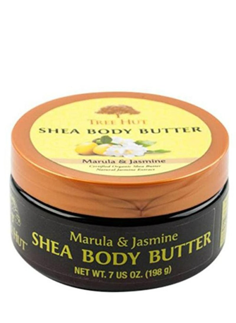 Tree Hut Shea Body Butter Marula And Jasmine Face Scrub 198 g  - Image 1