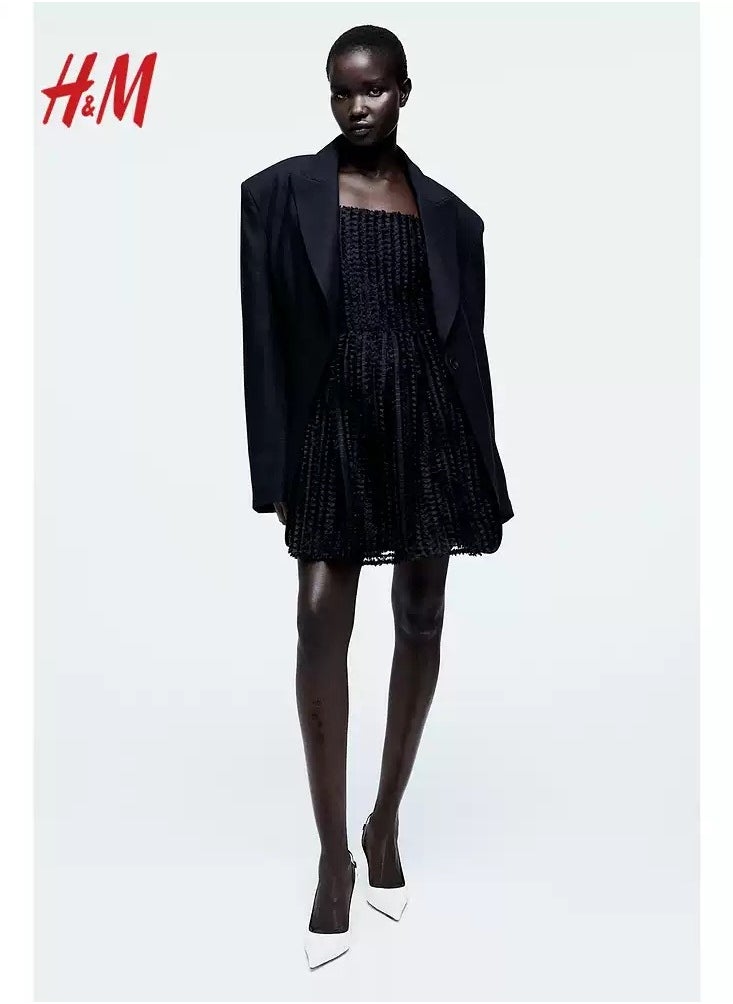 H and M - HM Women's New Loose Lightweight Comfortable Strap Dress - Image 1