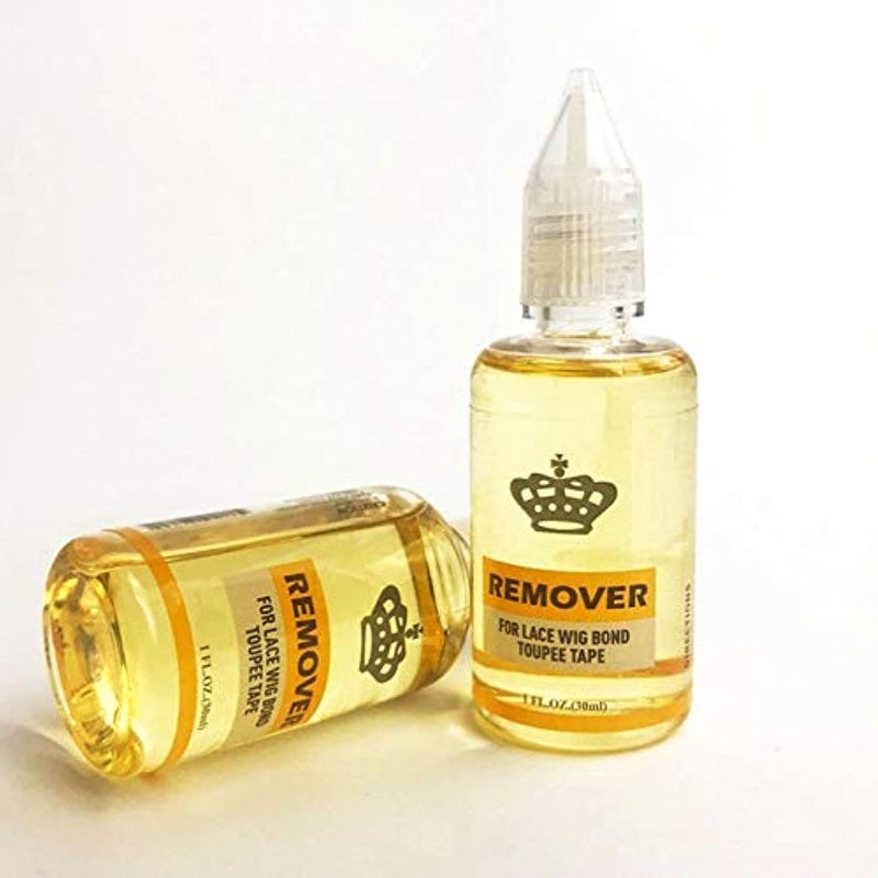 piaou Fast Acting Remover for Tape-in Hair Extensions, Wig Glue, and Double-Sided Extension Tape (One Bottle) - Image 1