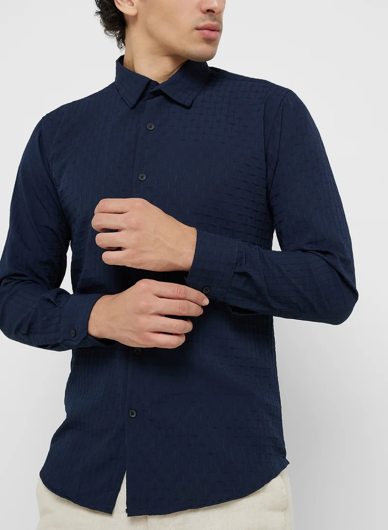 Robert Wood Formal Long Sleeve Shirt