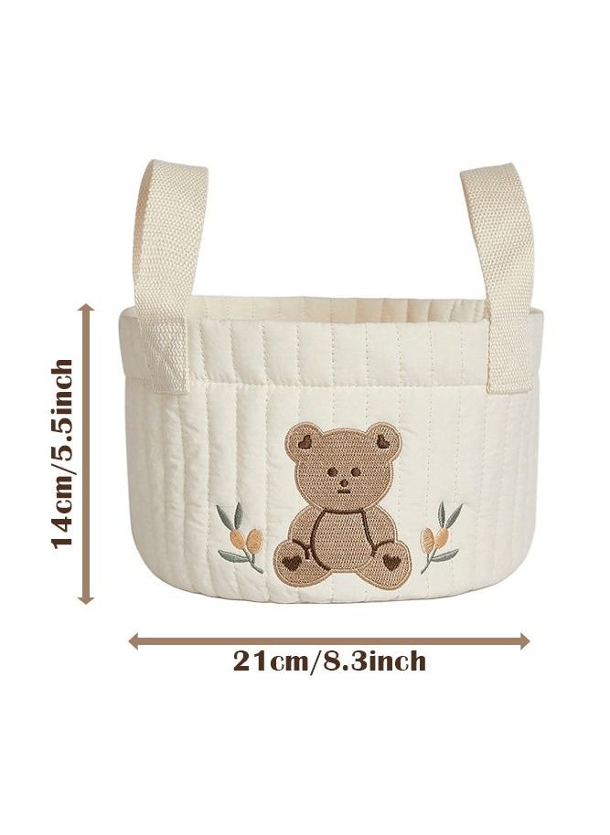 MIXDE Embroidered Diaper Bag 21*14cm  - Image 2