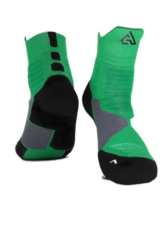 Generic - Basketball Woven Mid-Calf Socks | SHOPBOP Classic Basketball | Basketball Socks Men's Outdoor Sports Socks Thickened Sports Long Compression Socks 3 Pieces - Image 1