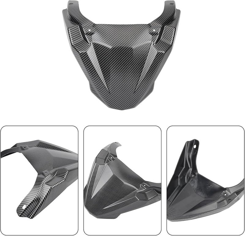 Black Front Mudguard Beak for Yamaha MT09 Tracer 900 GT FJ09 2015 2020 Motorcycle Replacement - Image 4