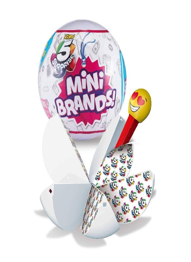 5 Surprise 5 Surprise Mini Brands Mystery Capsule Real Miniature Brands Collectible Toy by ZURU  - Image 1