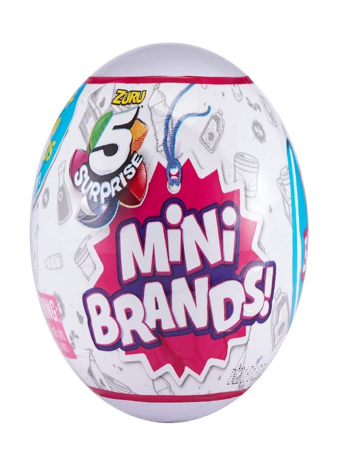 5 Surprise 5 Surprise Mini Brands Mystery Capsule Real Miniature Brands Collectible Toy by ZURU  - Image 2