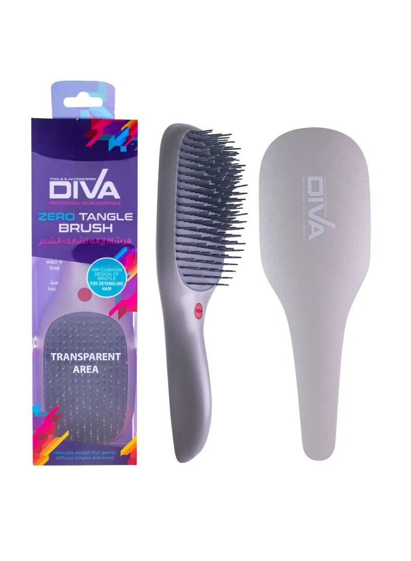Diva Zero Tangle Brush White Sz-A16023 - Image 1