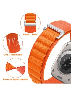 BORTONY Apple Watch Band 38mm 40mm 41mm Alpine Loop Pack of 4 with Adjustable Sport Nylon Elastic Strap for iWatch Ultra 8 7 6 5 4 3 2 1  - Image 4